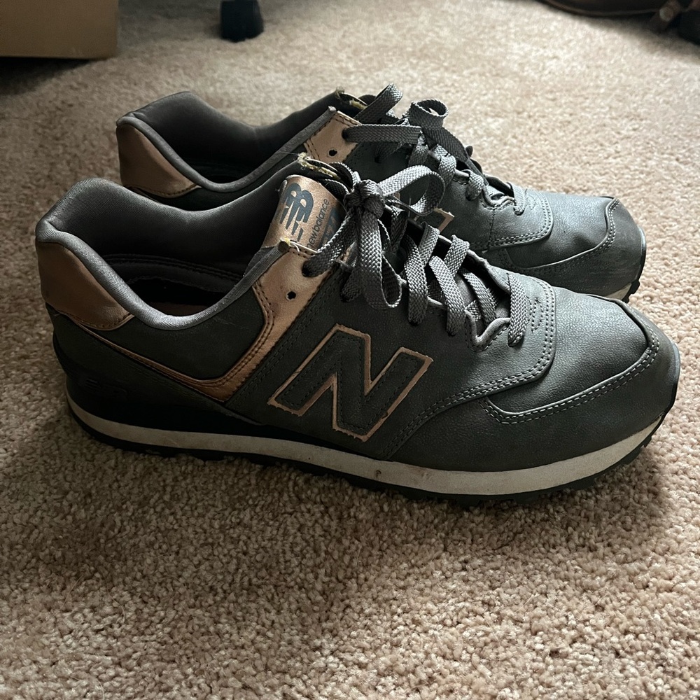 New Balance Rose Gold Sneakers
